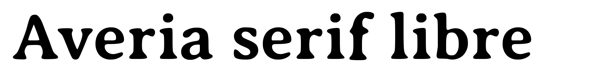 Averia serif libre
