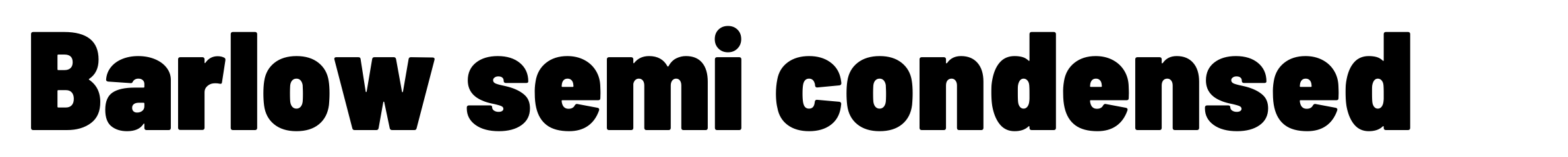 Barlow semi condensed