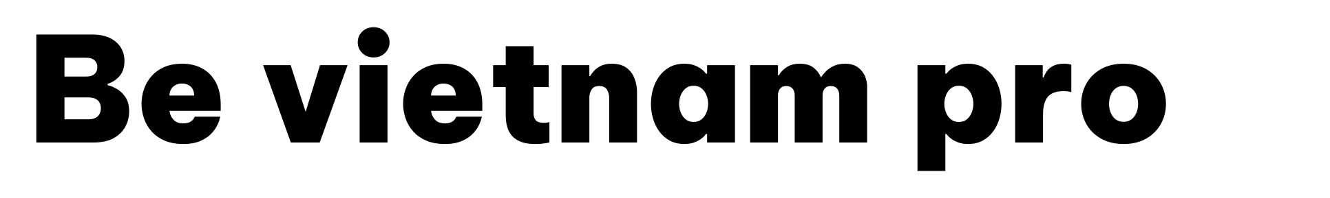 Be vietnam pro