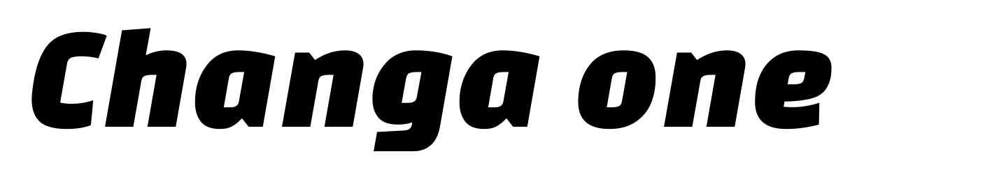 Changa one