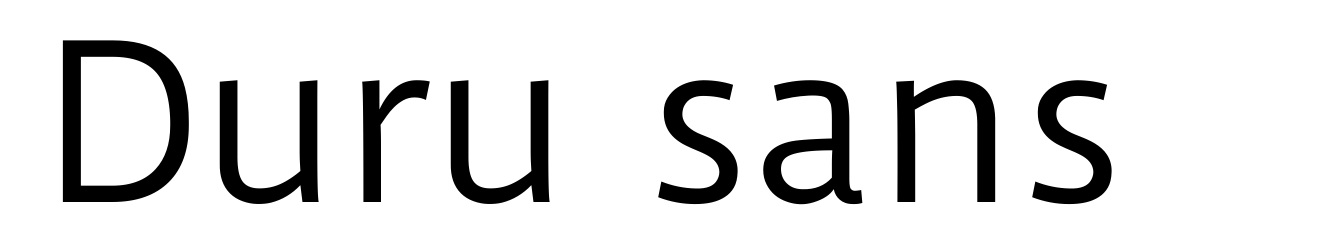 Duru sans