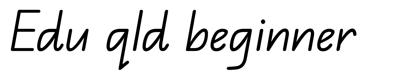 Edu qld beginner