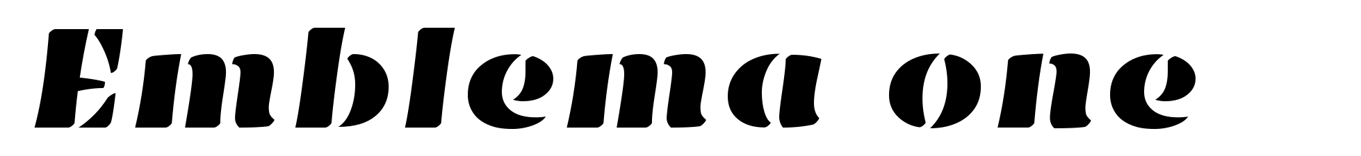Emblema one