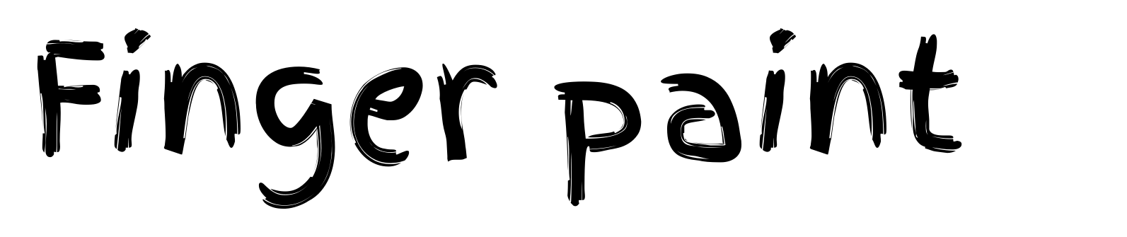 Finger paint