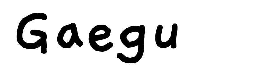 Gaegu