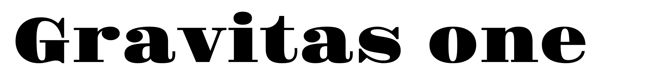 Gravitas one