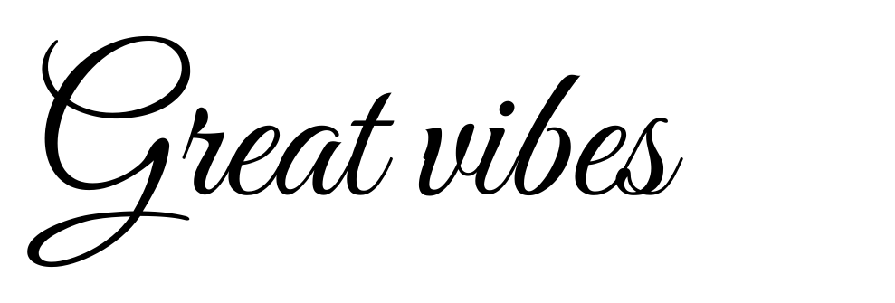 Great vibes