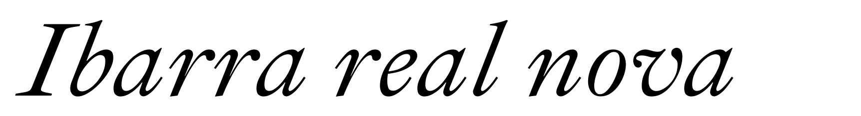 Ibarra real nova