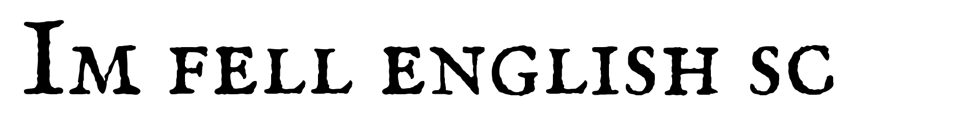 Im fell english sc