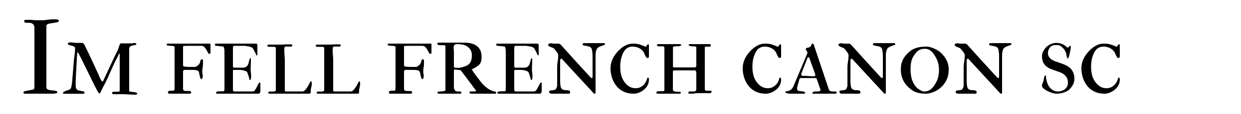 Im fell french canon sc