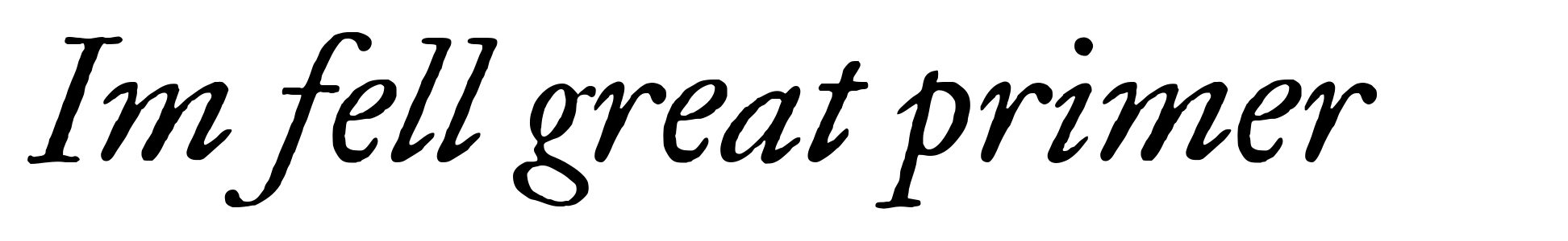 Im fell great primer