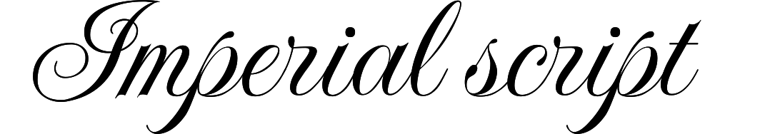 Imperial script
