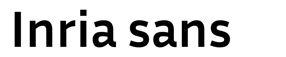 Inria sans
