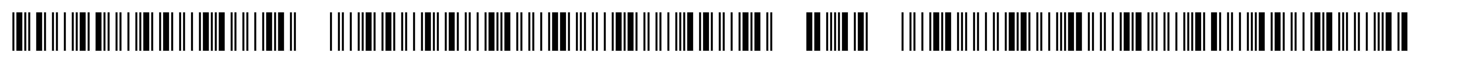 Libre barcode 39 extended