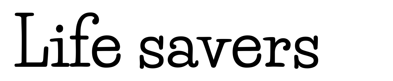 Life savers