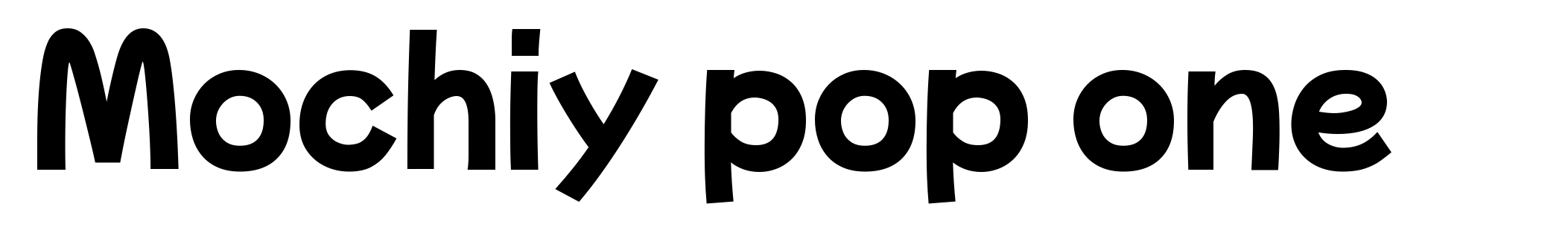 Mochiy pop one
