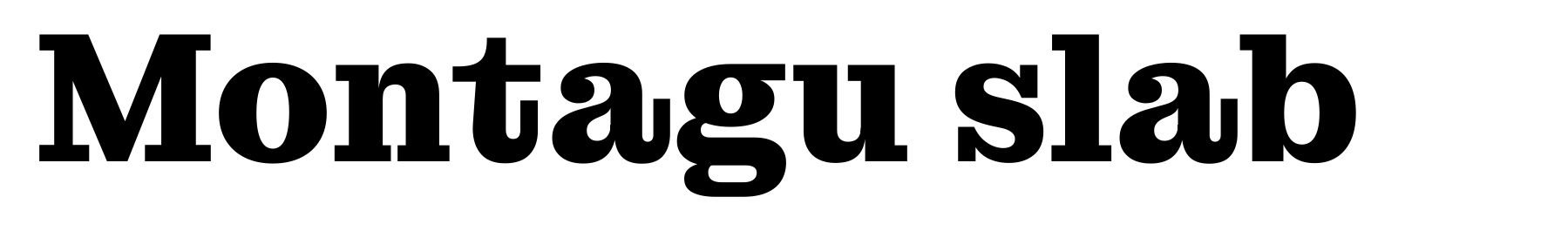 Montagu slab