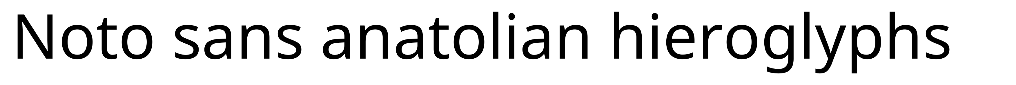 Noto sans anatolian hieroglyphs