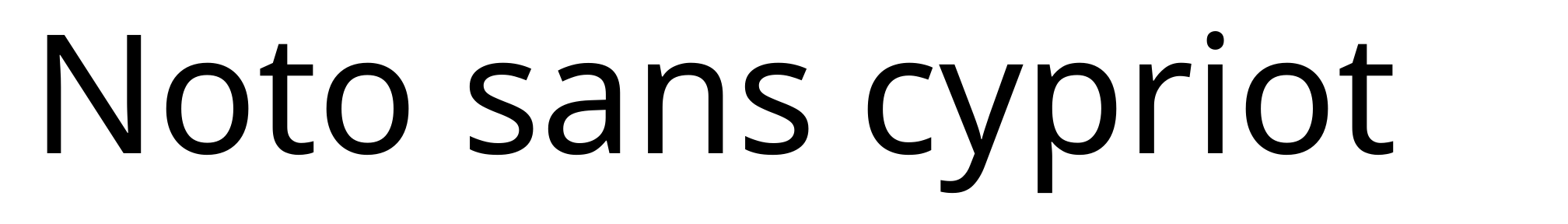 Noto sans cypriot
