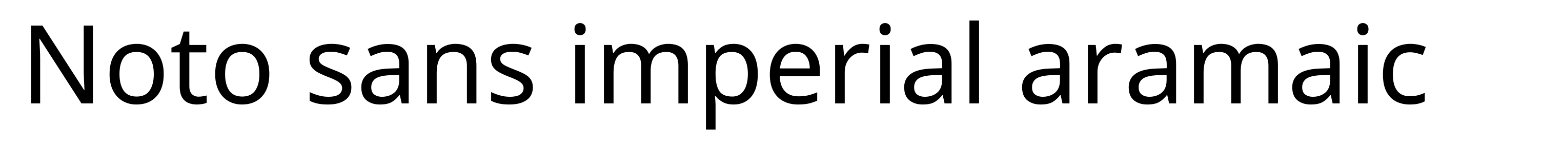 Noto sans imperial aramaic