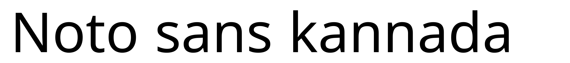 Noto sans kannada