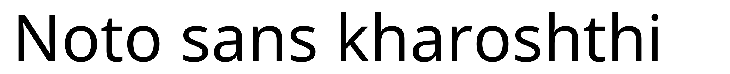 Noto sans kharoshthi