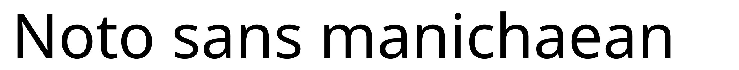 Noto sans manichaean