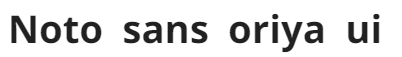 Noto sans sinhala ui