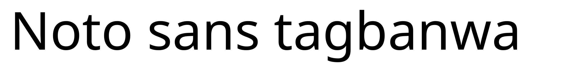 Noto sans tagbanwa