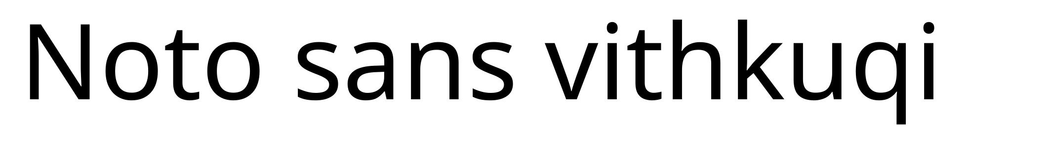 Noto sans vithkuqi