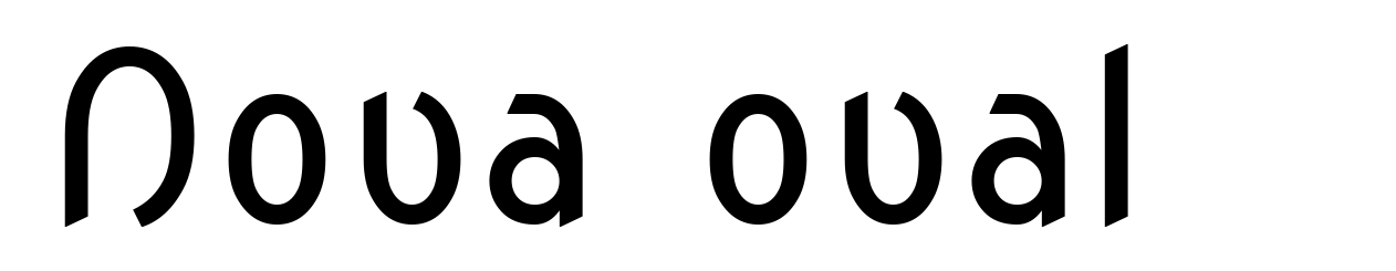 Nova oval