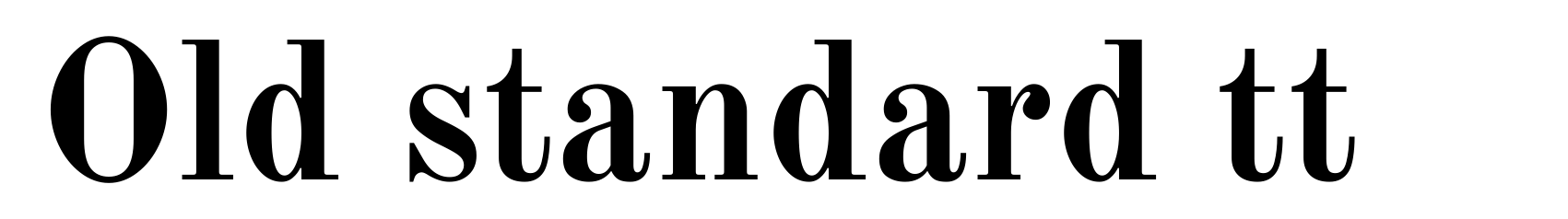 Old standard tt