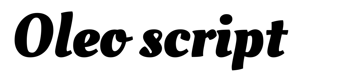 Oleo script