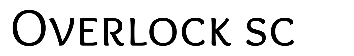 Overlock sc