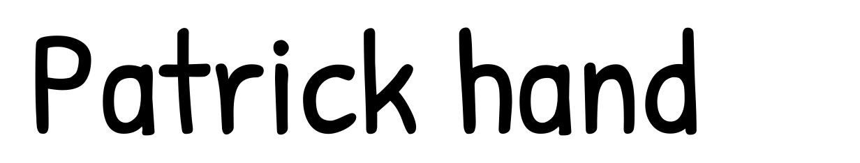 Patrick hand