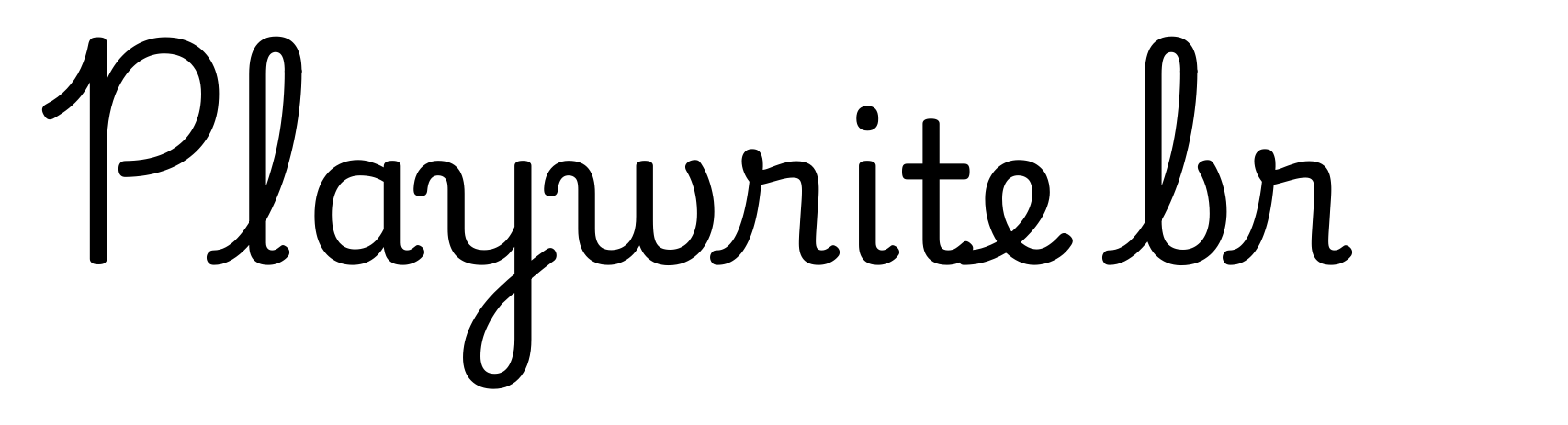 Playwrite br