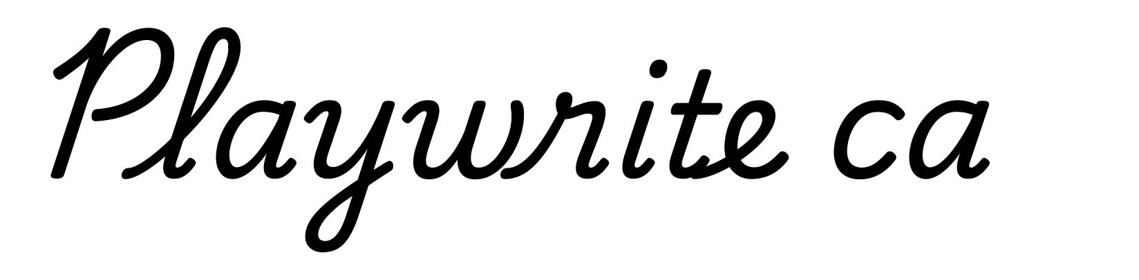 Playwrite ca