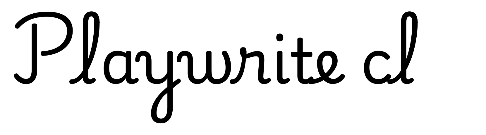Playwrite cl