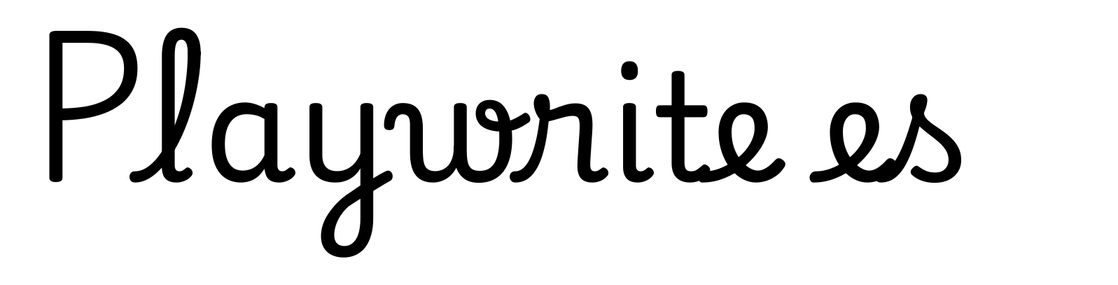 Playwrite es