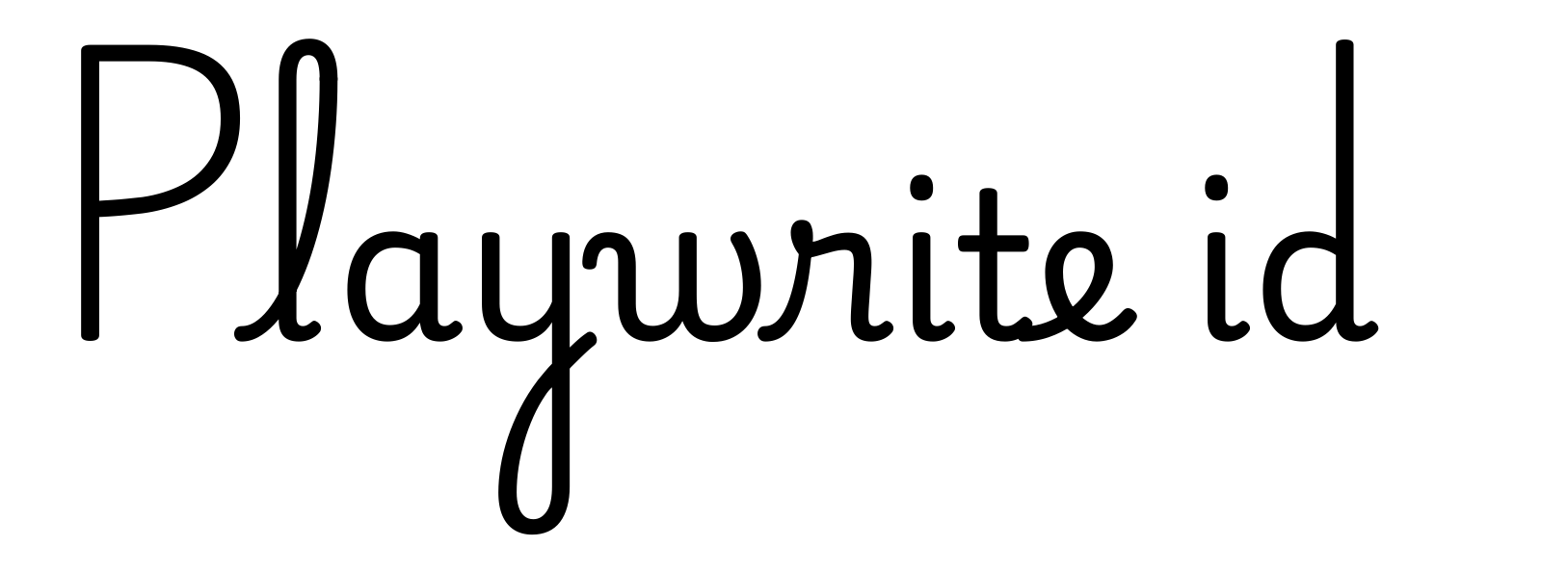 Playwrite id