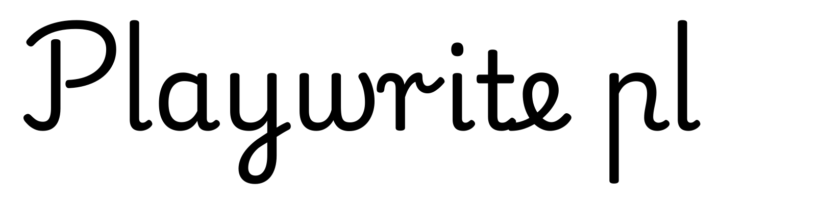 Playwrite pl