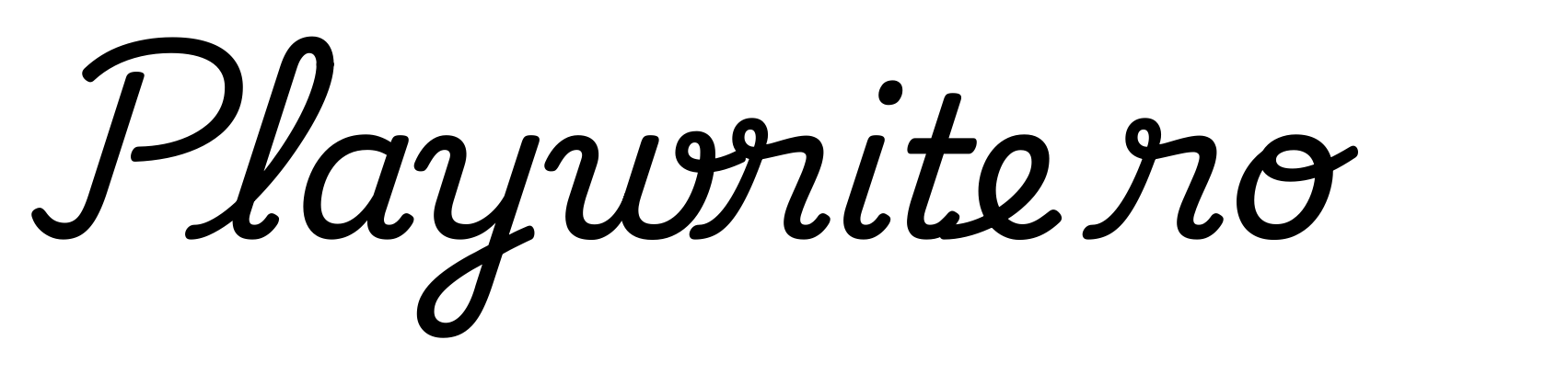 Playwrite ro