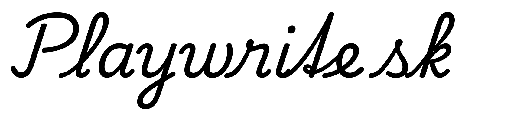 Playwrite sk
