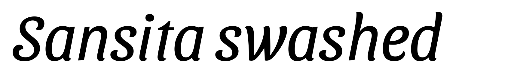 Sansita swashed