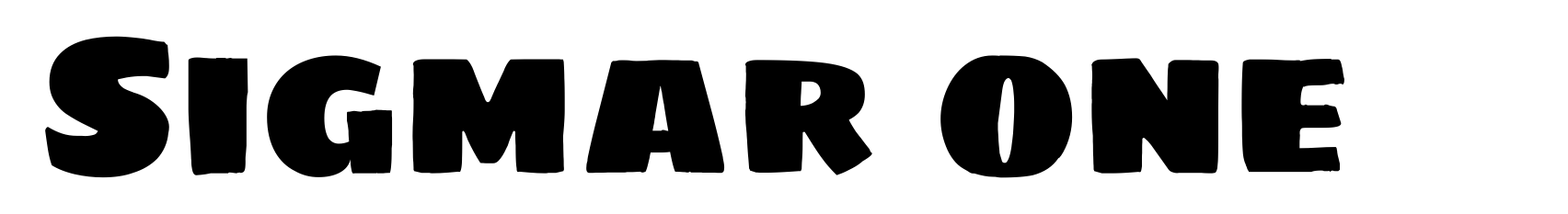 Sigmar one