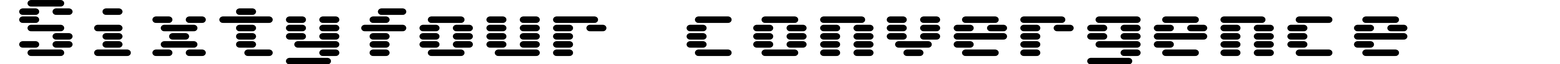 Sixtyfour convergence