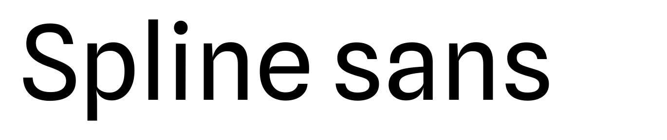 Spline sans