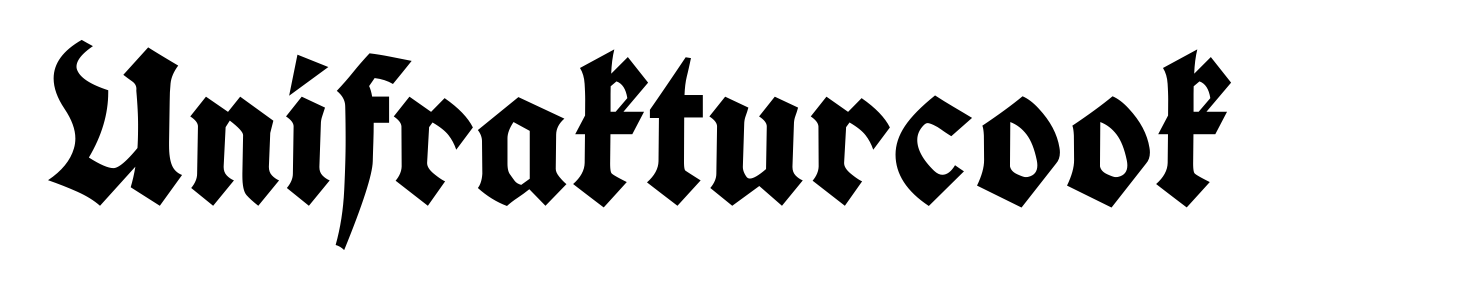 Unifrakturcook