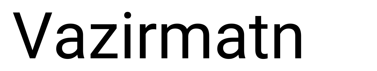 Vazirmatn