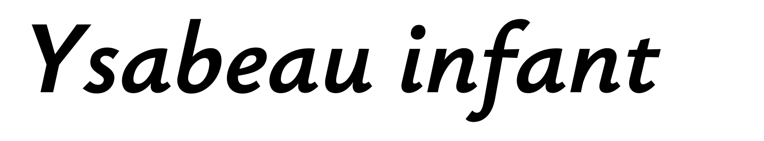 Ysabeau infant